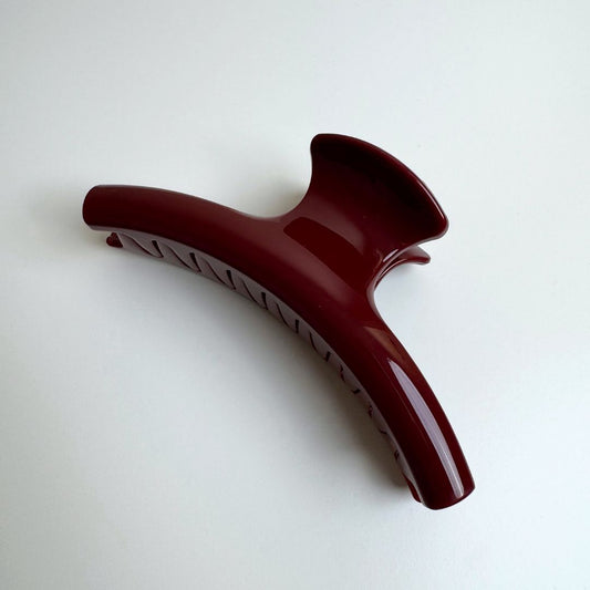 XXL Crimson Curve Hair Claw