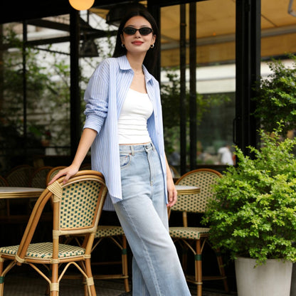 Ruched Camisole Top - White